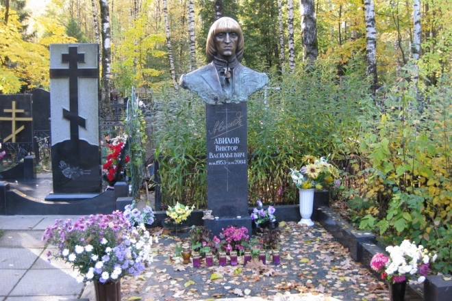 Могила Виктора Авилова