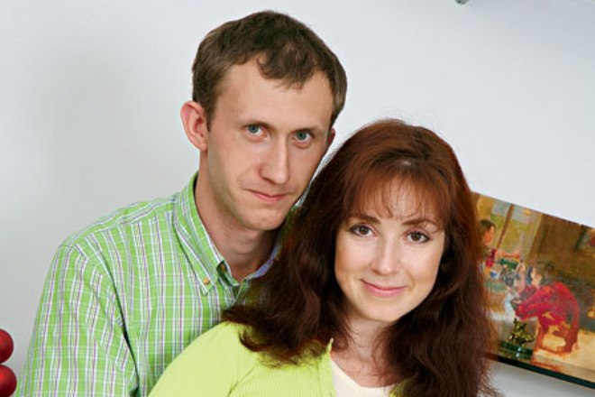 Анна Большова с мужем Александром