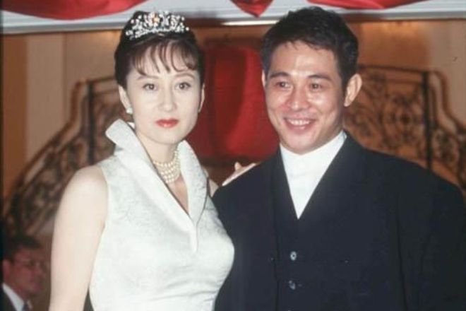 Джет Ли и его жена Нина Ли Чи