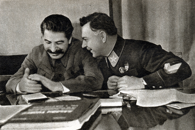 Сталин и Ворошилов