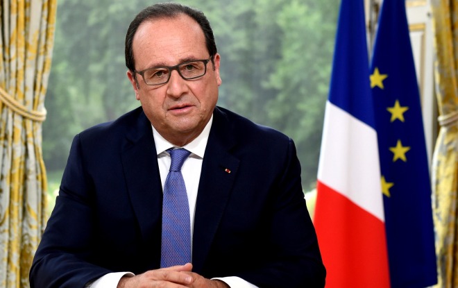 Франсуа Олланд на посту президента Франции