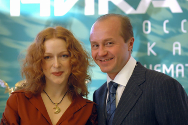 Андрей Панин и его жена Наталья Рогожкина