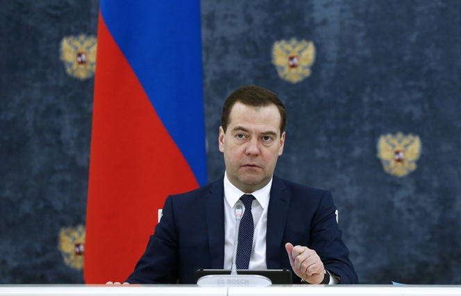 Дмитрий Медведев на посту премьер-министра РФ