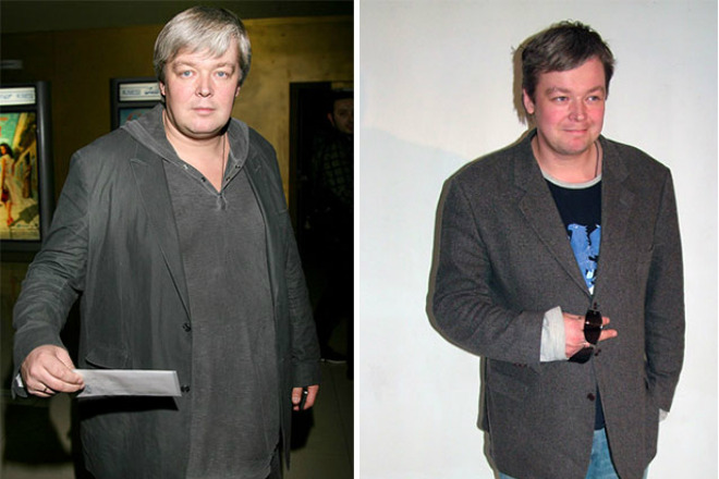 Александр Стриженов до и после похудения
