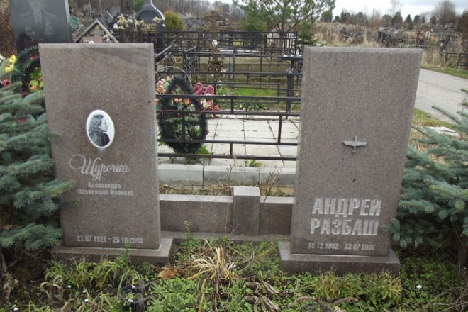 Могила Андрея Разбаша