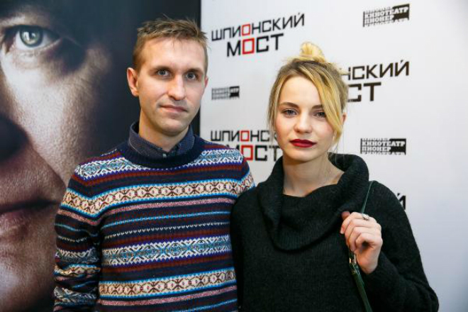 Иван Добронравов с женой 