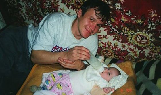 Сергей Наговицын с дочкой
