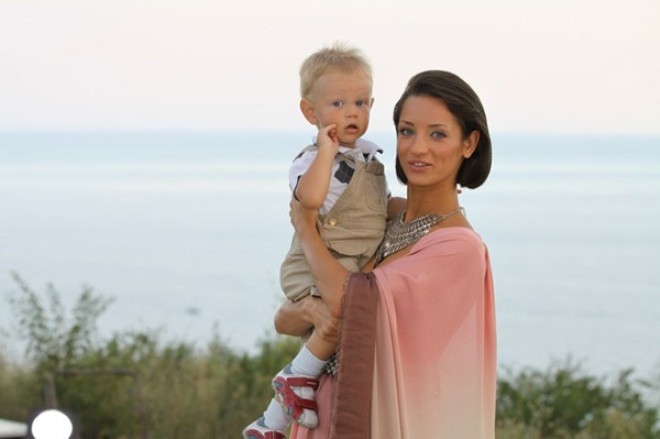 Татьяна Денисова с сыном