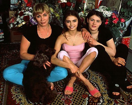 Алина Кабаева и ее семья