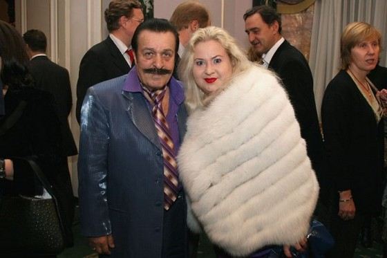 Вилли Токарев с женой