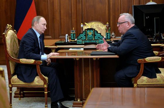 Рабочая встреча главы Алтайской Республики и Владимира Путина