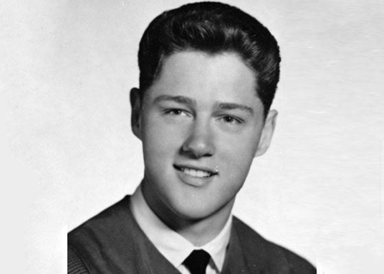 Билл Клинтон в молодости
