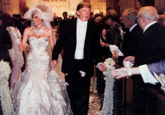 Свадебное платье Мелании Трамп стоило $200 тысяч