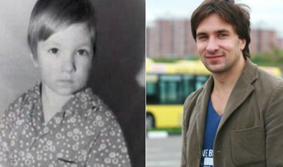 Григорий Антипенко в детстве и сейчас