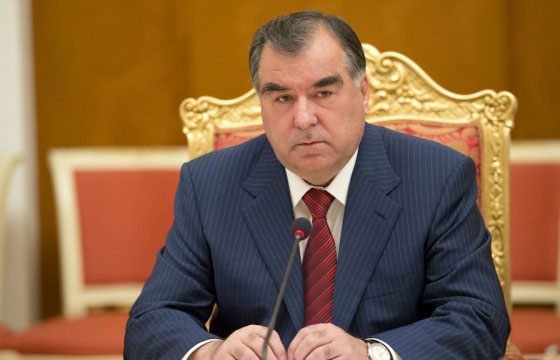Президент республики Таджикистан Эмомали Рахмон