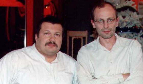 Владимир Соловьев и его соведущий Александр Гордон