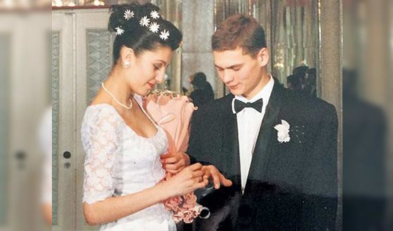 Александр Пашков и его первая жена Анжелика