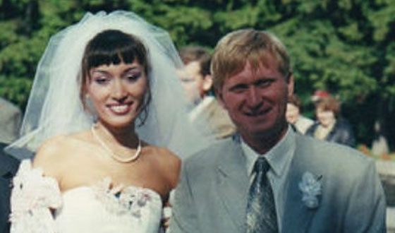 Андрей Рожков с женой