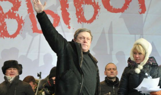 Григорий Явлинский на митинге «За честные выборы» (2012)