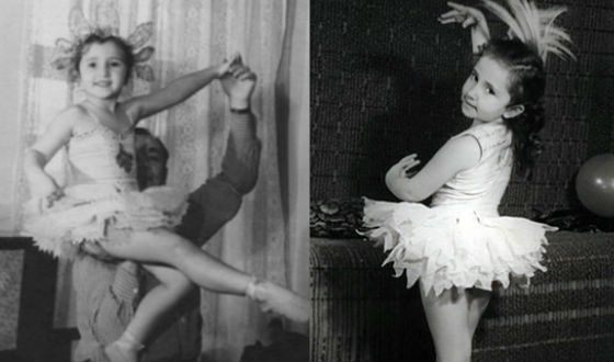 Маленькая Ира занималась балетом