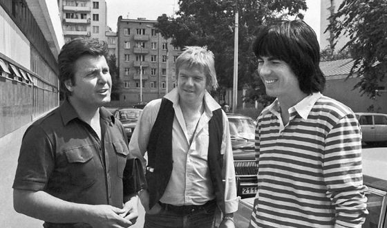 Лев Лещенко и участники французской группы «Space» (1983)