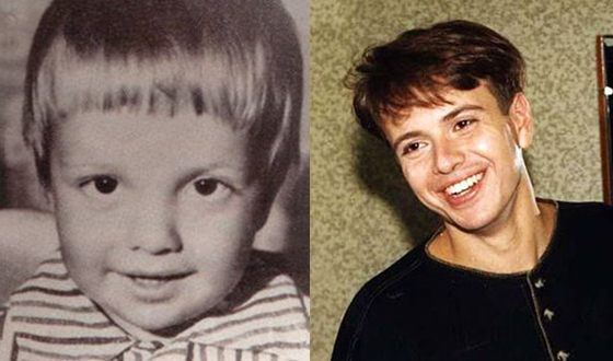 Андрей Губин в детстве и юности