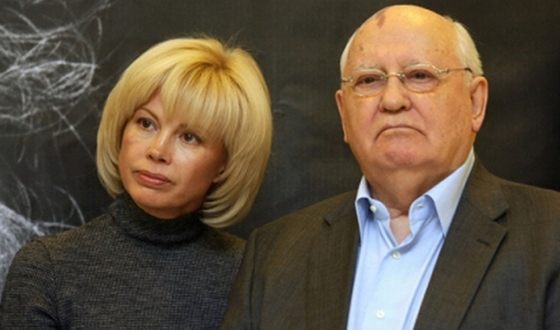 Михаил Горбачёв с дочерью