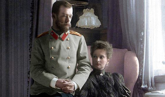 Николай II и Александра Фёдоровна (урожденная Алиса Дармштадт Гессенская)