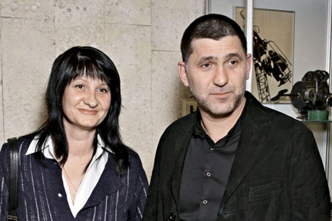 Сергей Пускепалис с женой Еленой