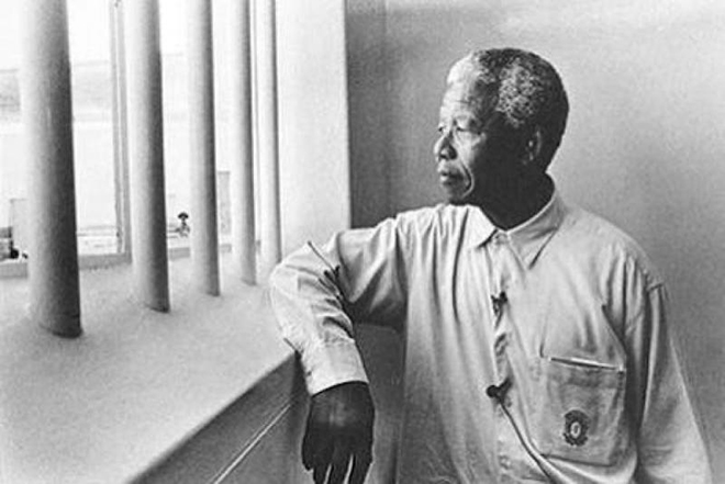 Нельсон Мандела в тюрьме