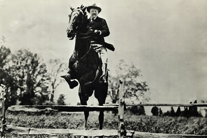 Теодор Рузвельт на коне