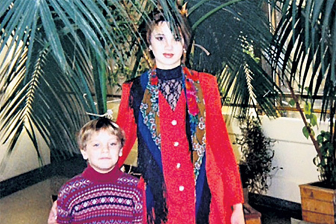 Лариса Копенкина с сыном