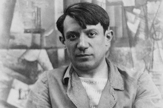Пабло Пикассо в молодости