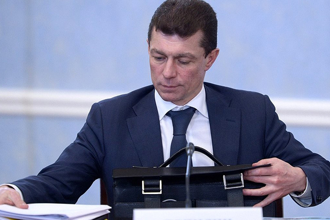 Министр труда и социальной защиты Максим Топилин