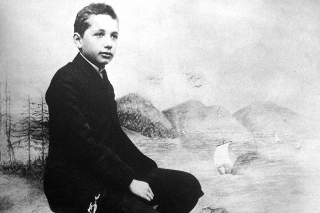 Альберт Эйнштейн в юности