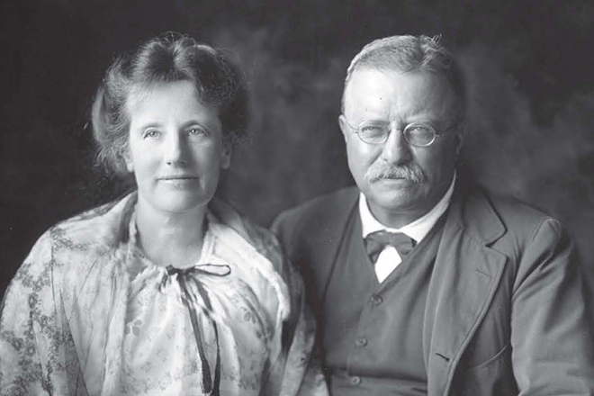 Теодор Рузвельт с женой