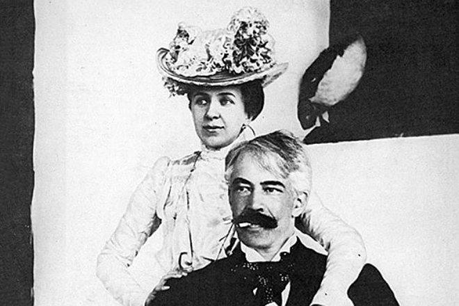 Константин Станиславский с женой