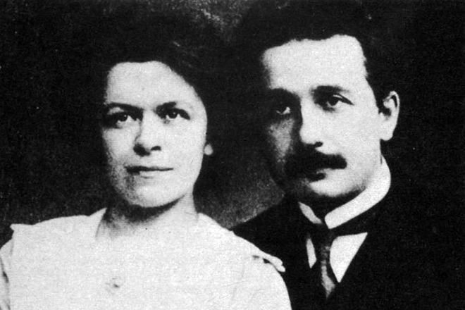 Альберт Эйнштейн и Милева Марич