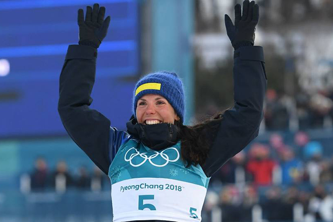 Марит Бьорген на Олимпиаде-2018
