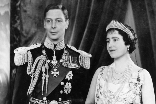 Георг VI и его жена Елизавета, герцогиня Йоркская
