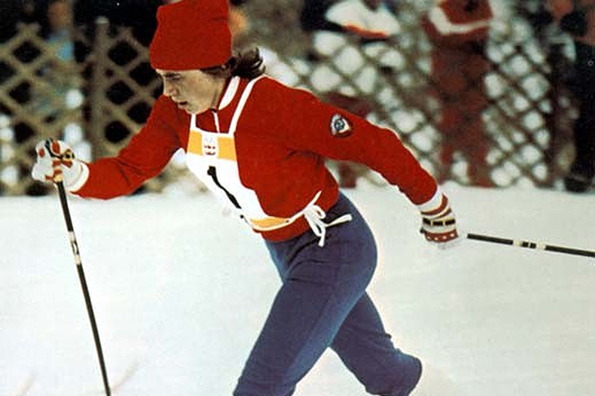 Раиса Сметанина в лыжном спорте