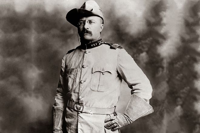 Теодор Рузвельт в военной форме