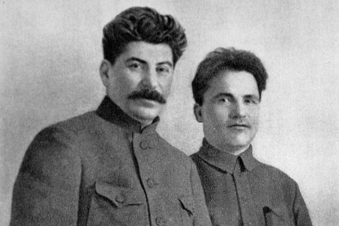 Иосиф Сталин и Сергей Киров. 1926 год