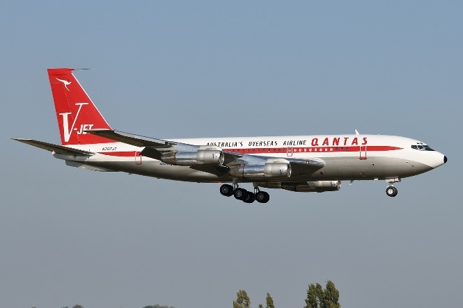 Boeing 707 Джона Траволты
