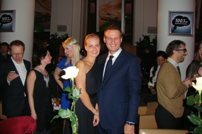 Алексей Навальный с женой