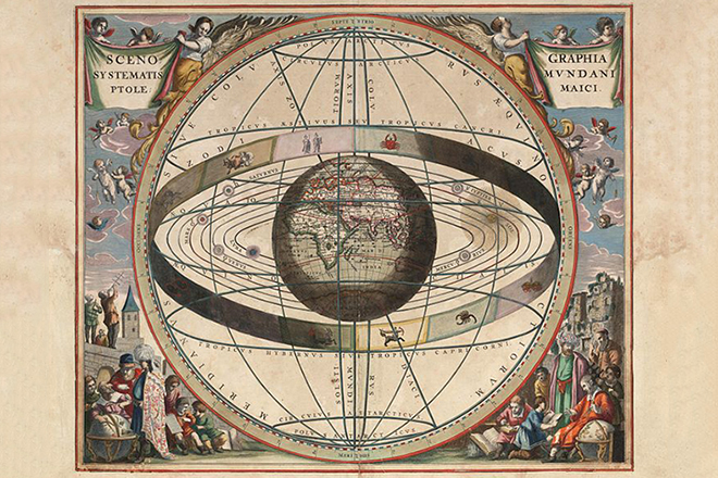 Космическая система мира Птолемея