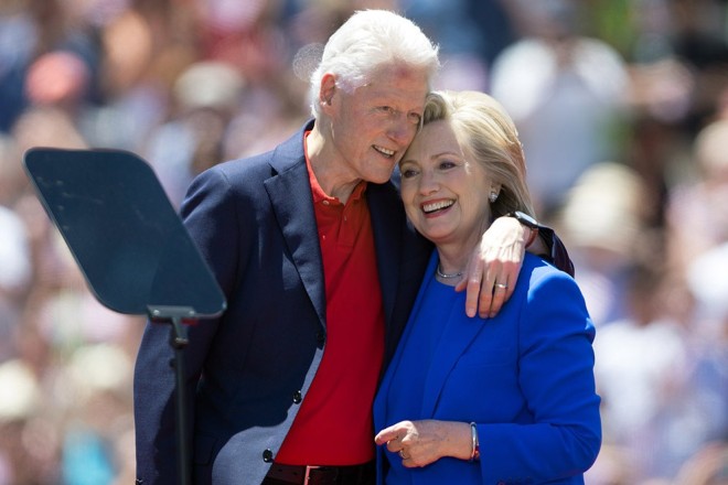 Билл и Хиллари Клинтон