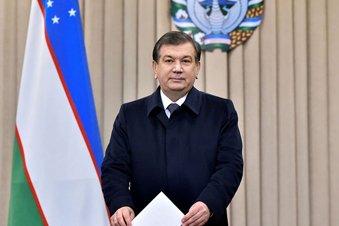 Президент Узбекистана Шавкат Мирзияев