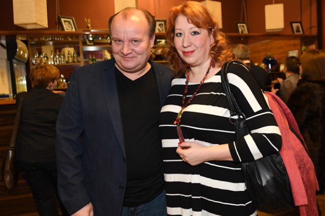Борис Каморзин с женой