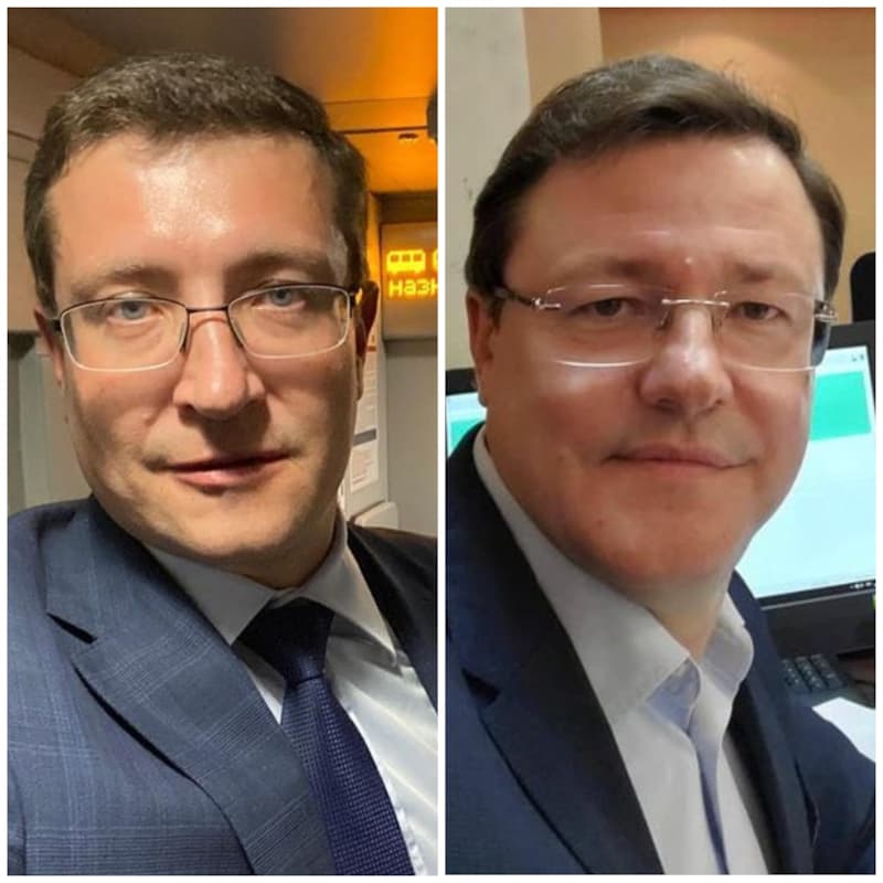 Глеб Никитин и Дмитрий Азаров похожи